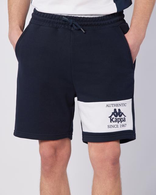 Mavi Tony Short Erkek Lacivert-Beyaz Regular Fit Şort - KAPPA® Türkiye