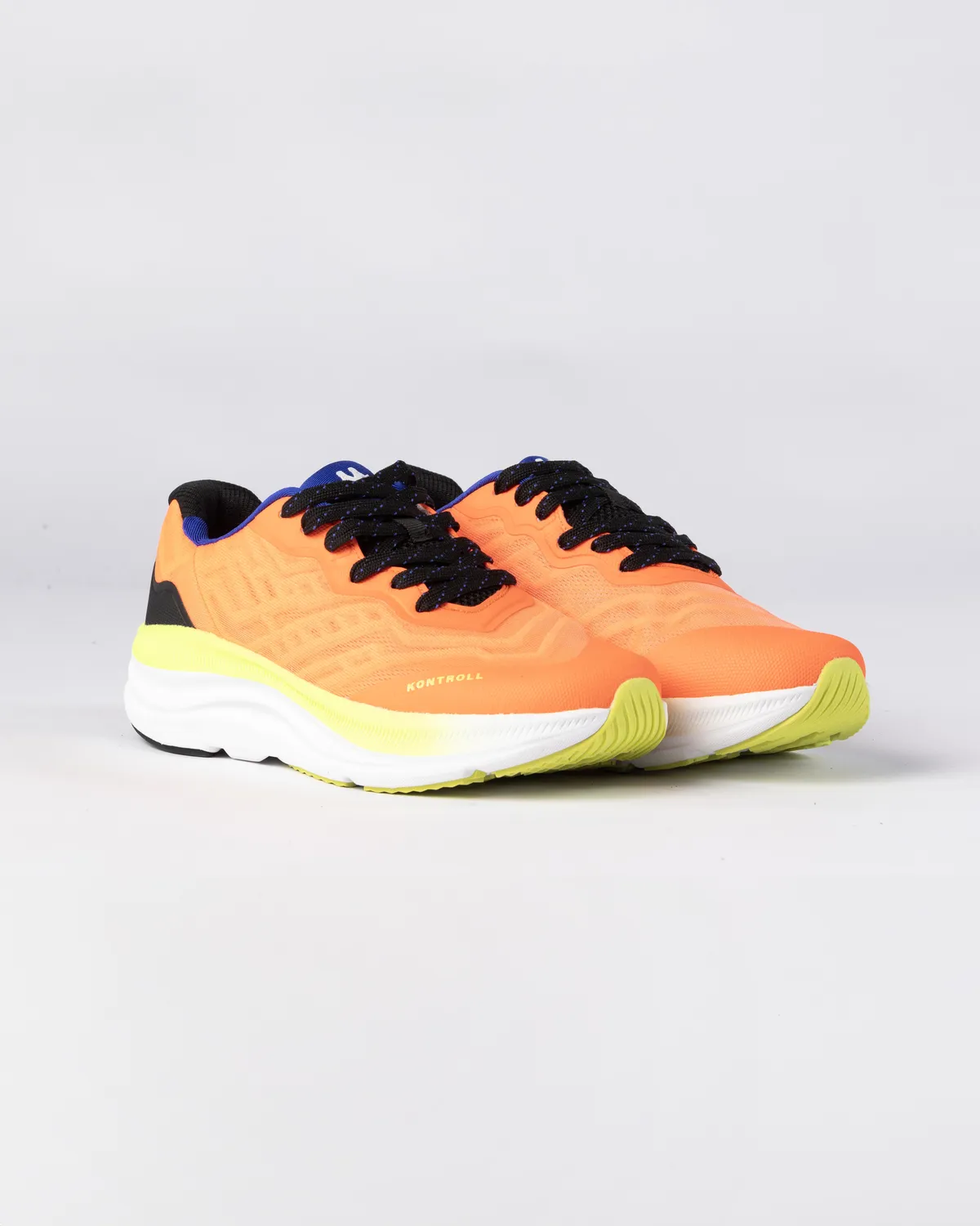 Siyah Kontroll Unisex Turuncu Koşu Ayakkabısı