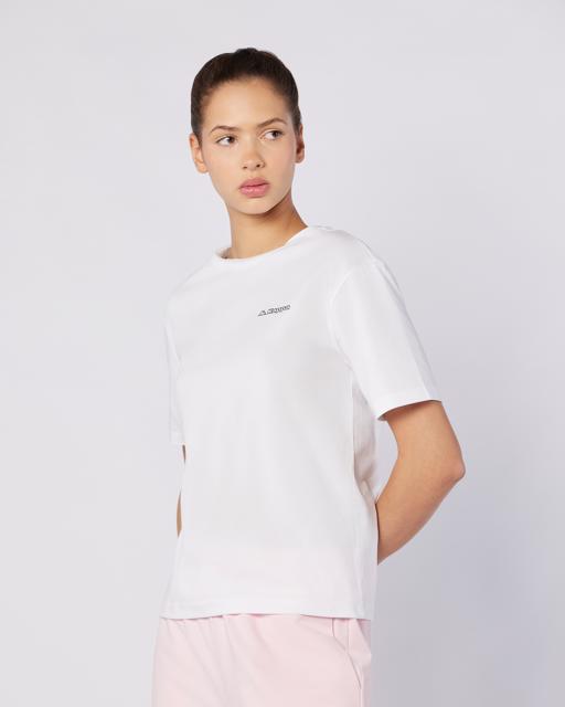 Beyaz Jendyna Kadın Beyaz Regular Fit Tişört - KAPPA® Türkiye