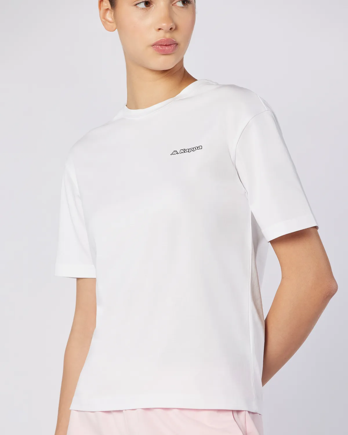 Beyaz Jendyna Kadın Beyaz Regular Fit Tişört