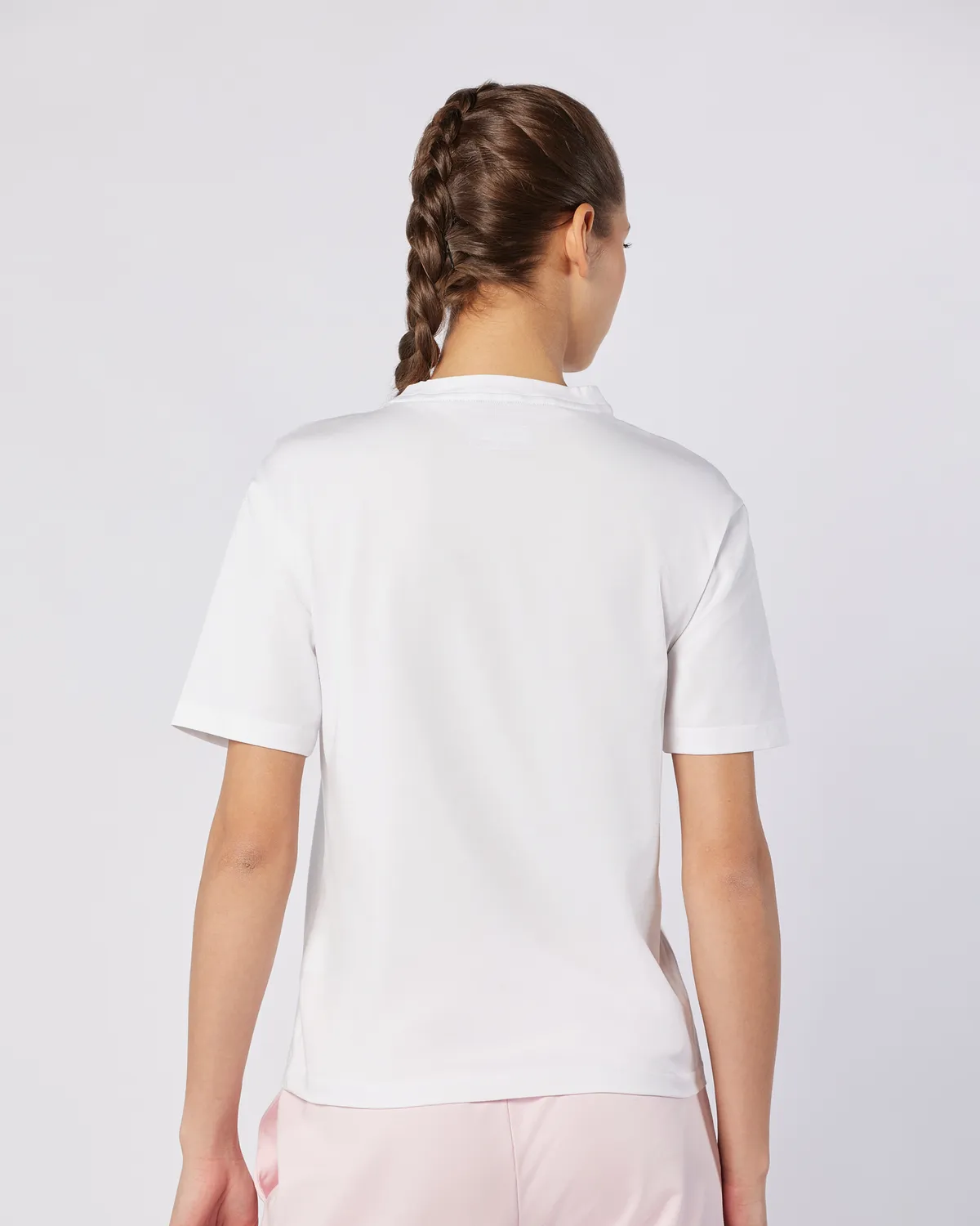 Beyaz Jendyna Kadın Beyaz Regular Fit Tişört