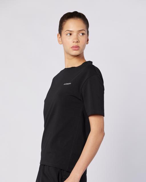 Siyah Jendyna Kadın Siyah Regular Fit Tişört - KAPPA® Türkiye