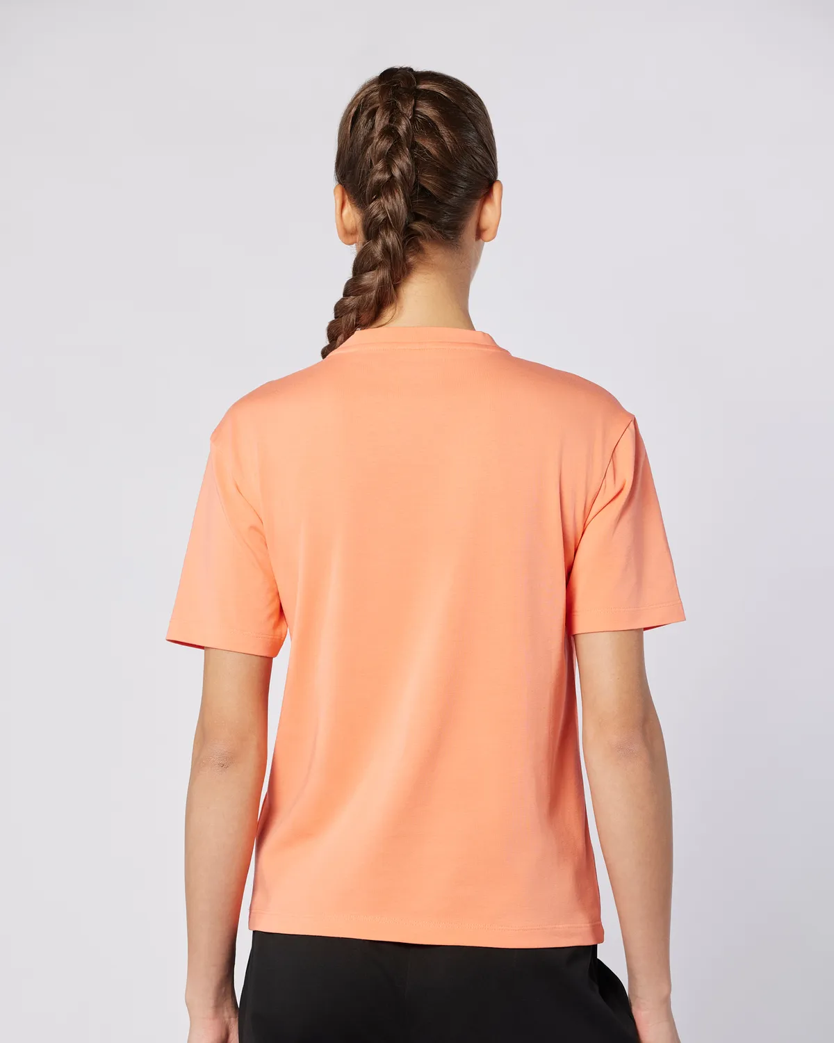 Turuncu Jendyna Kadın Somon Regular Fit Tişört
