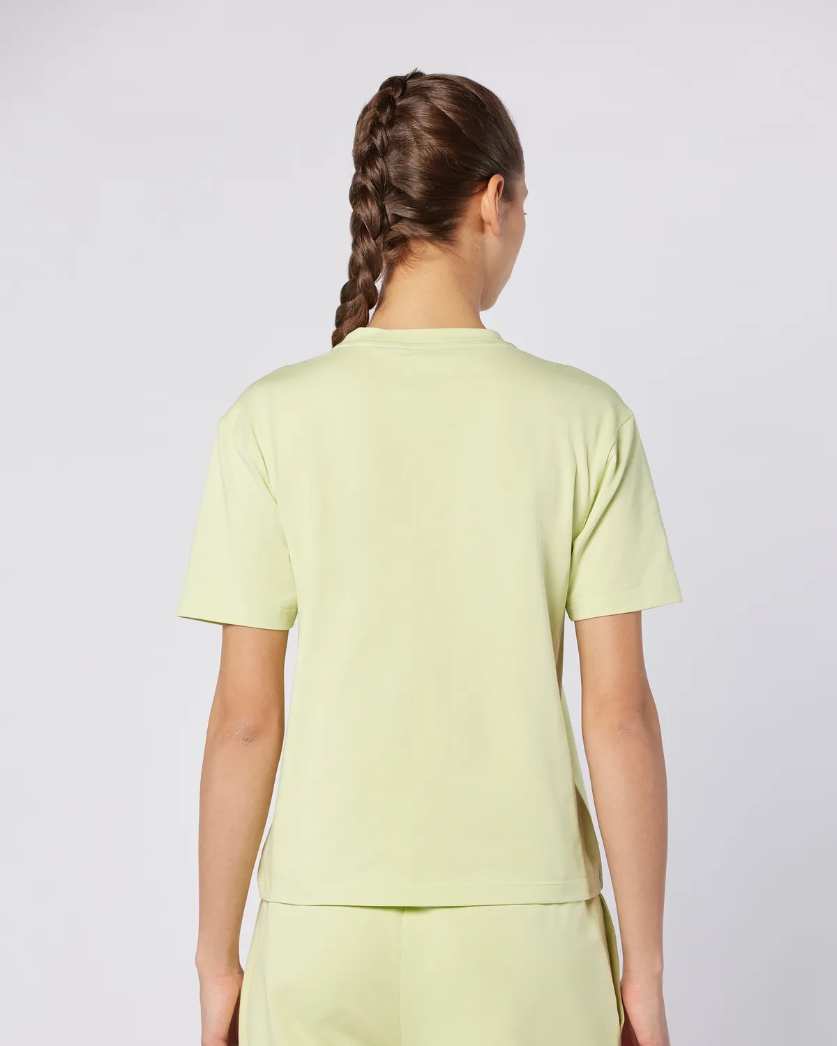 Yeşil Jendyna Kadın Yeşil Teal Regular Fit Tişört