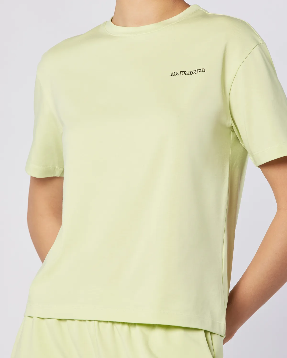 Yeşil Jendyna Kadın Yeşil Teal Regular Fit Tişört