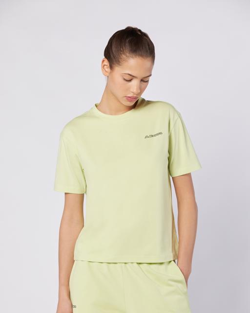 Yeşil Jendyna Kadın Yeşil Teal Regular Fit Tişört - KAPPA® Türkiye