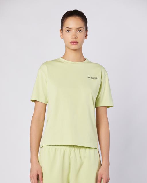 Yeşil Jendyna Kadın Yeşil Teal Regular Fit Tişört - KAPPA® Türkiye