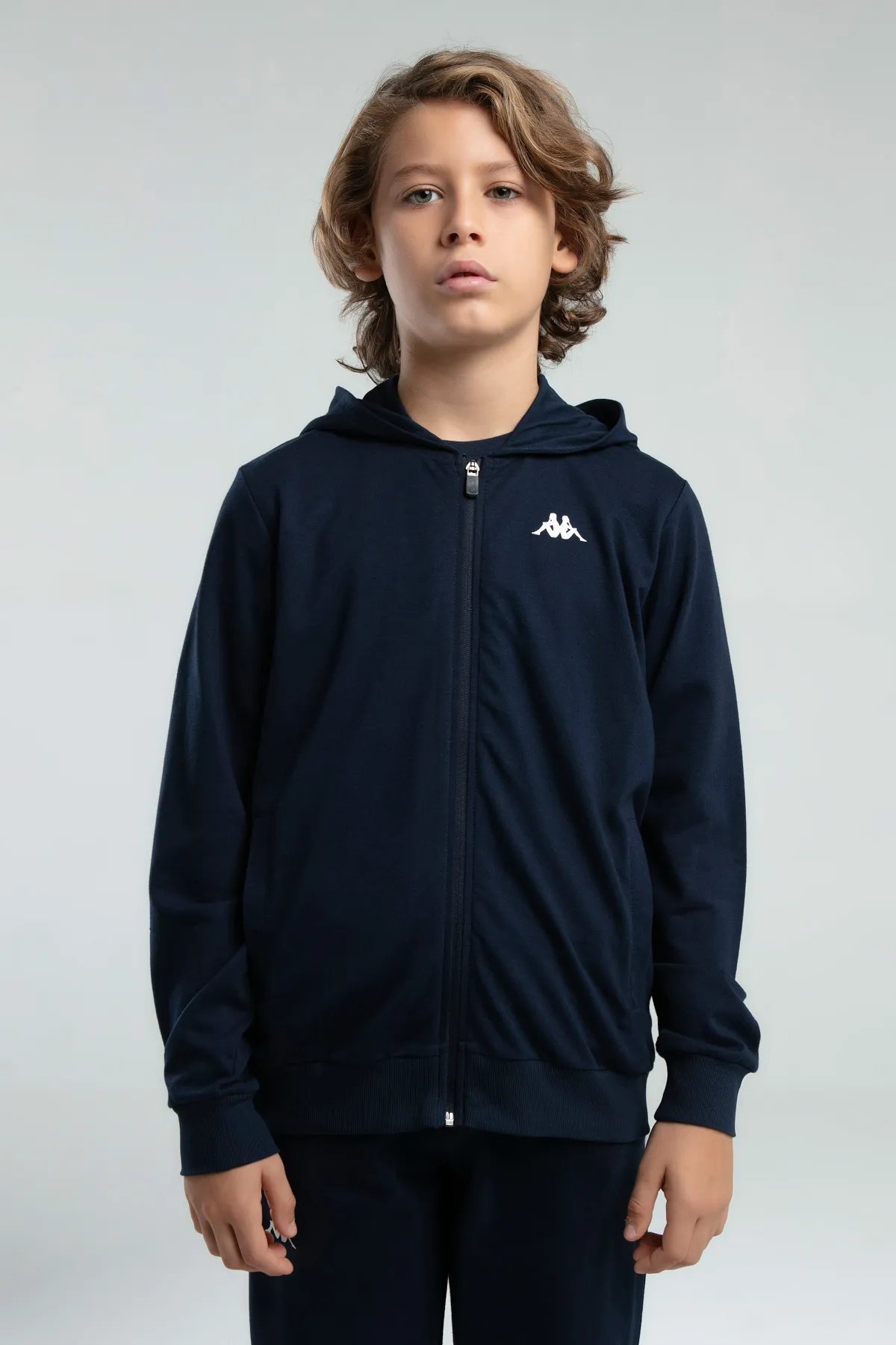 Mavi Authentic Jeffery Erkek Çocuk Lacivert Regular Fit Fermuarlı Eşofman Üstü