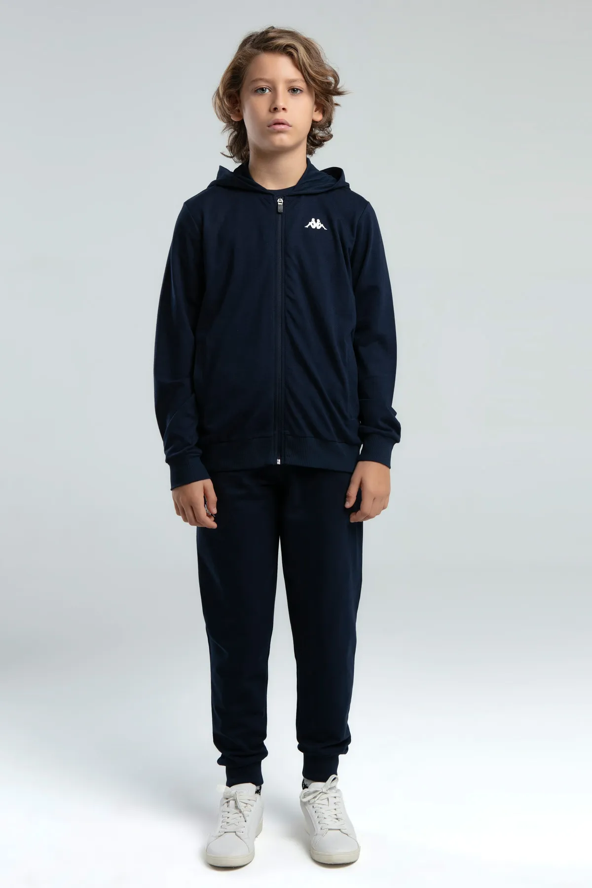 Mavi Authentic Jeffery Erkek Çocuk Lacivert Regular Fit Fermuarlı Eşofman Üstü