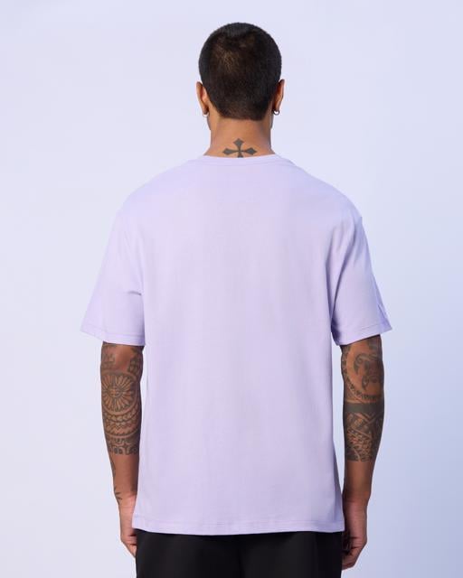 Mor Merlin Erkek Lila Oversize Tişört - KAPPA® Türkiye