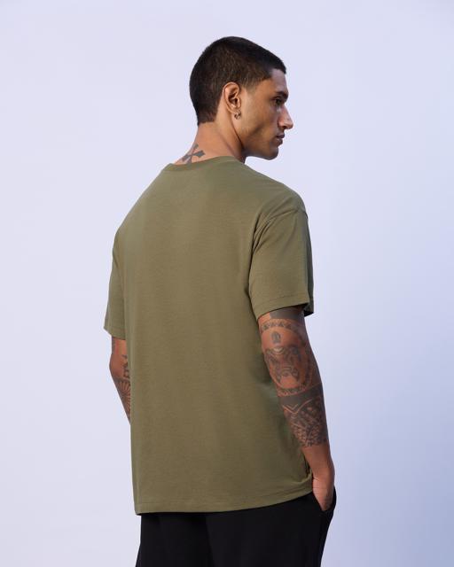 Yeşil Lorenzo Erkek Yeşil Regular Fit Tişört - KAPPA® Türkiye