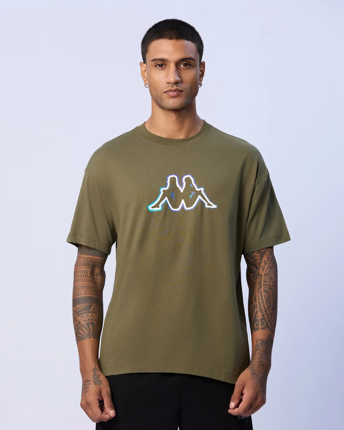 Yeşil Lorenzo Erkek Yeşil Regular Fit Tişört