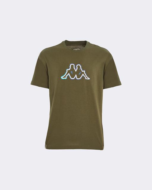 Yeşil Lorenzo Erkek Yeşil Regular Fit Tişört - KAPPA® Türkiye