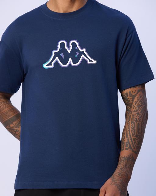 Mavi Lorenzo Erkek Lacivert Regular Fit Tişört - KAPPA® Türkiye