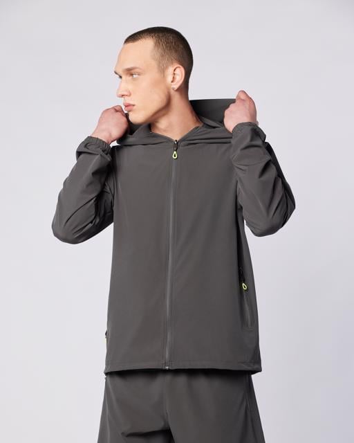 Siyah Fastina Full Zip Erkek Antrasit Regular Fit Fermuarlı Eşofman Üstü - KAPPA® Türkiye