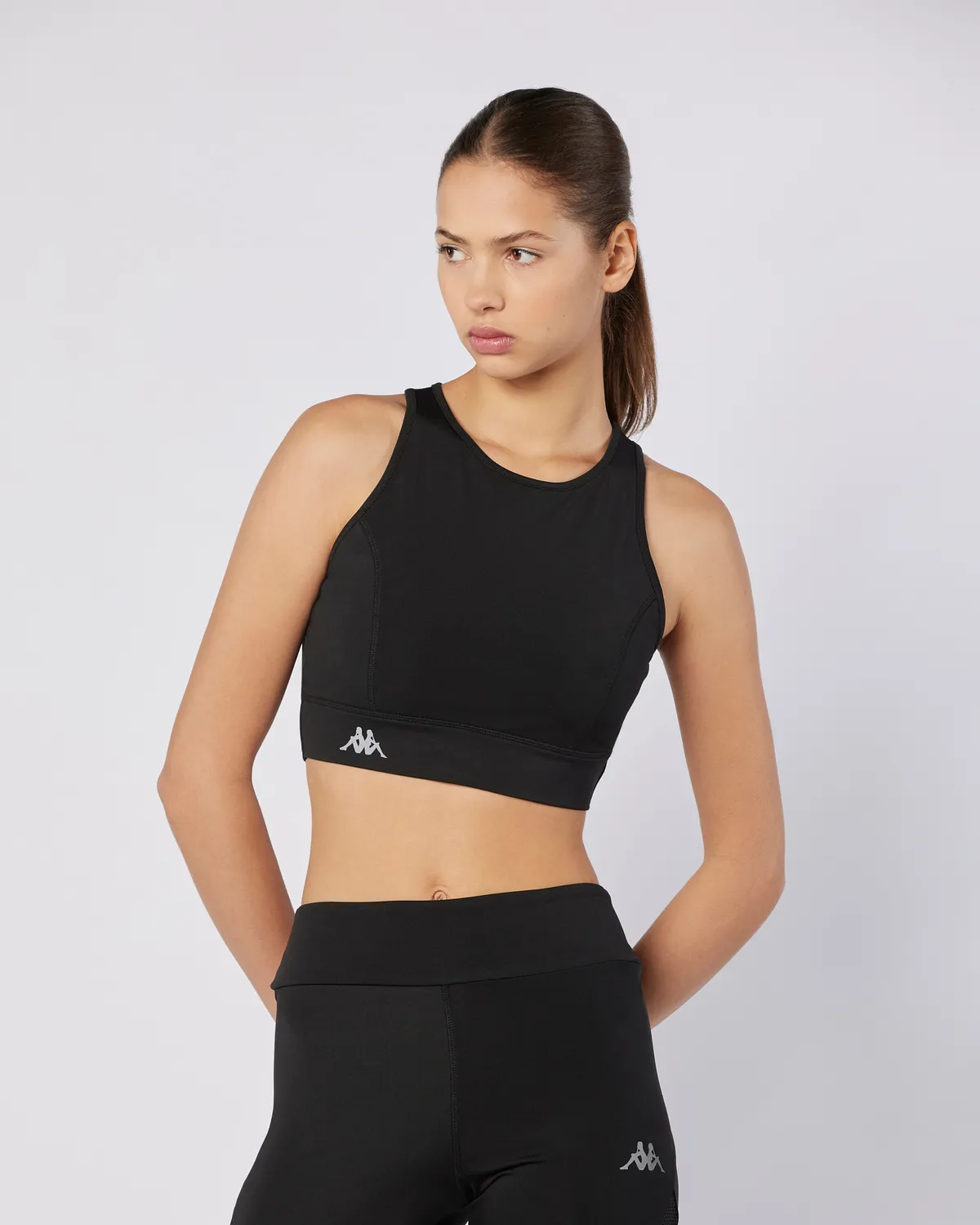 Siyah Gale Bra Kadın Siyah Skin Fit Sporcu Sütyeni