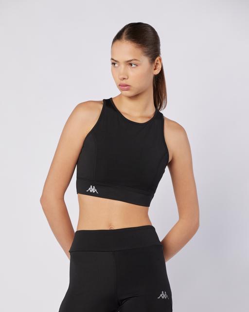 Siyah Gale Bra Kadın Siyah Skin Fit Sporcu Sütyeni - KAPPA® Türkiye
