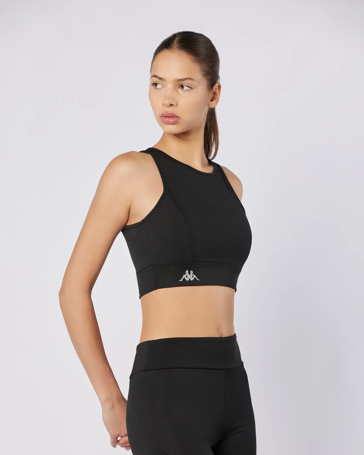 Siyah Gale Bra Kadın Siyah Skin Fit Sporcu Sütyeni