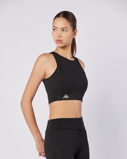Siyah Gale Bra Kadın Siyah Skin Fit Sporcu Sütyeni - KAPPA® Türkiye