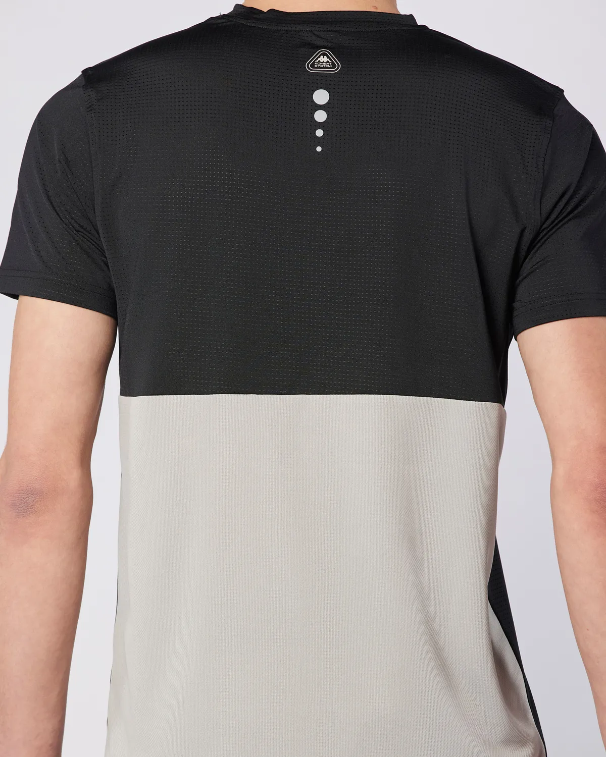 Siyah Midtown Tee Erkek Siyah-Gri Regular Fit Tişört