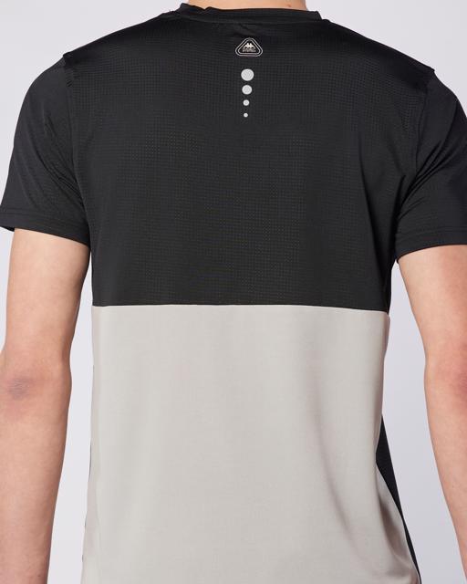 Siyah Midtown Tee Erkek Siyah-Gri Regular Fit Tişört - KAPPA® Türkiye