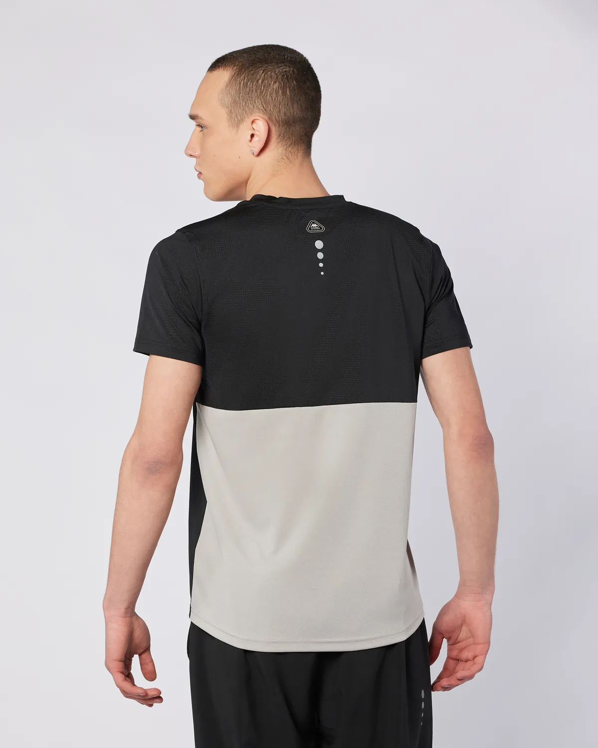 Siyah Midtown Tee Erkek Siyah-Gri Regular Fit Tişört