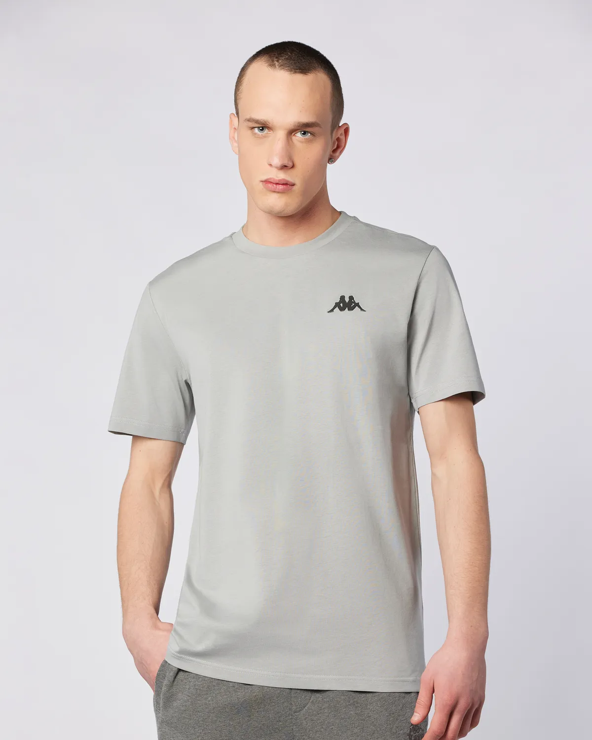 Gri Sarey Tee Erkek Gri Regular Fit Tişört