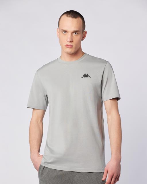 Gri Sarey Tee Erkek Gri Regular Fit Tişört - KAPPA® Türkiye