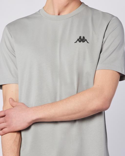 Gri Sarey Tee Erkek Gri Regular Fit Tişört - KAPPA® Türkiye