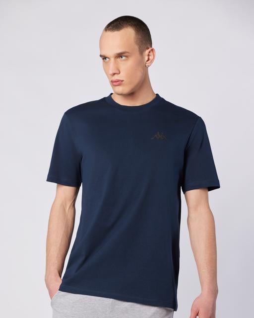 Mavi Sarey Tee Erkek Lacivert Regular Fit Tişört - KAPPA® Türkiye
