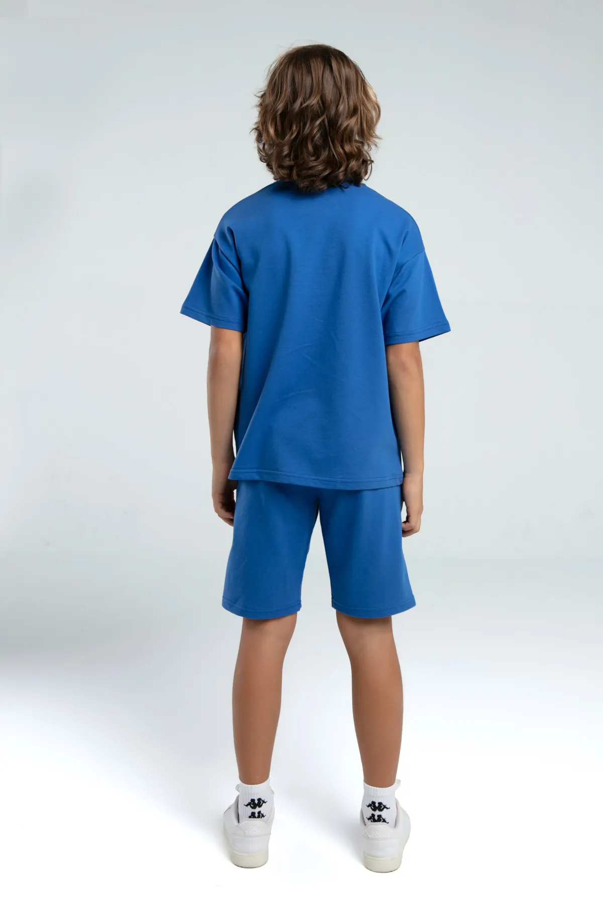 Mavi Authentic Keaton Erkek Çocuk Mavi Regular Fit Tişört Ve Şort Takım