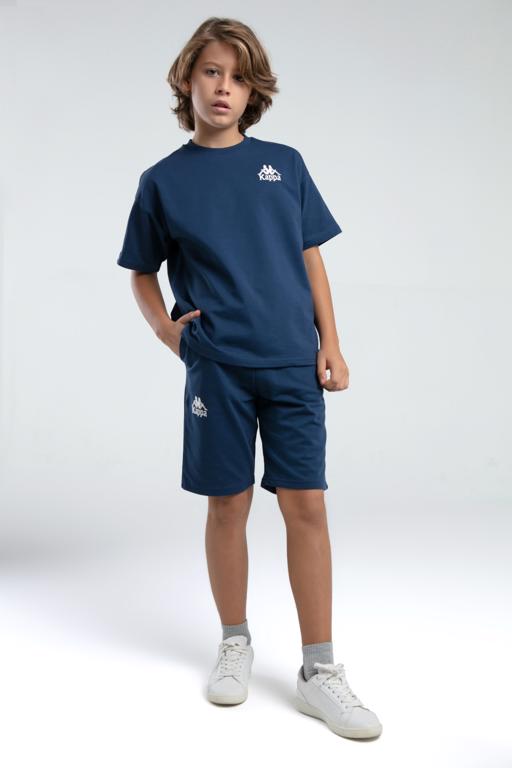 Mavi Authentic Keaton Erkek Çocuk Lacivert Regular Fit Tişört Ve Şort Takım - KAPPA® Türkiye