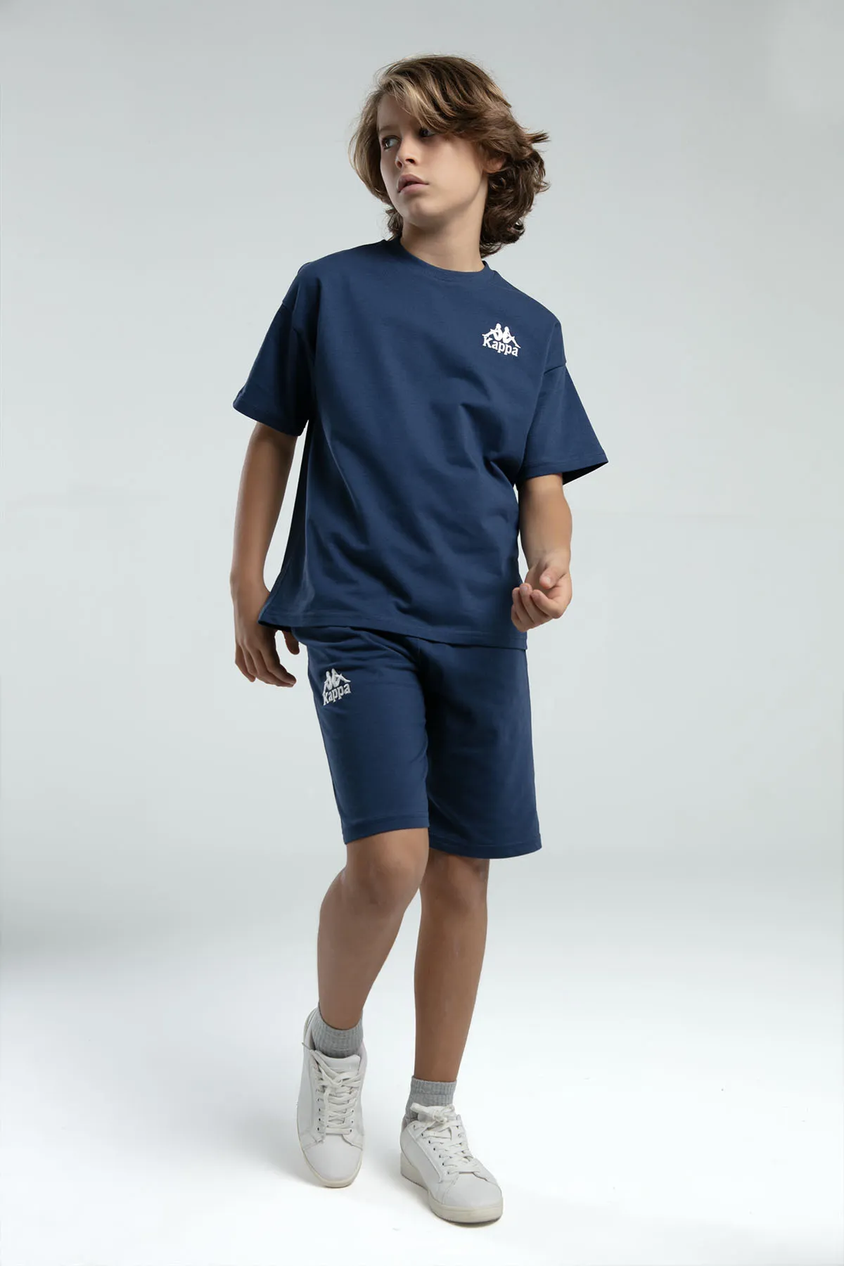 Mavi Authentic Keaton Erkek Çocuk Lacivert Regular Fit Tişört Ve Şort Takım