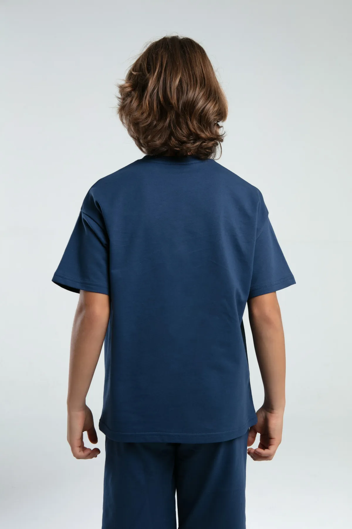 Mavi Authentic Keaton Erkek Çocuk Lacivert Regular Fit Tişört Ve Şort Takım