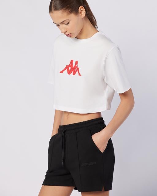 Siyah Edna Short Kadın Siyah Regular Fit Şort - KAPPA® Türkiye