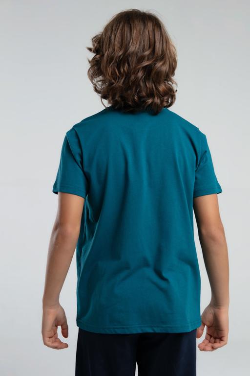 Yeşil Logo Jonas Erkek Çocuk Yeşil Regular Fit Tişört - KAPPA® Türkiye