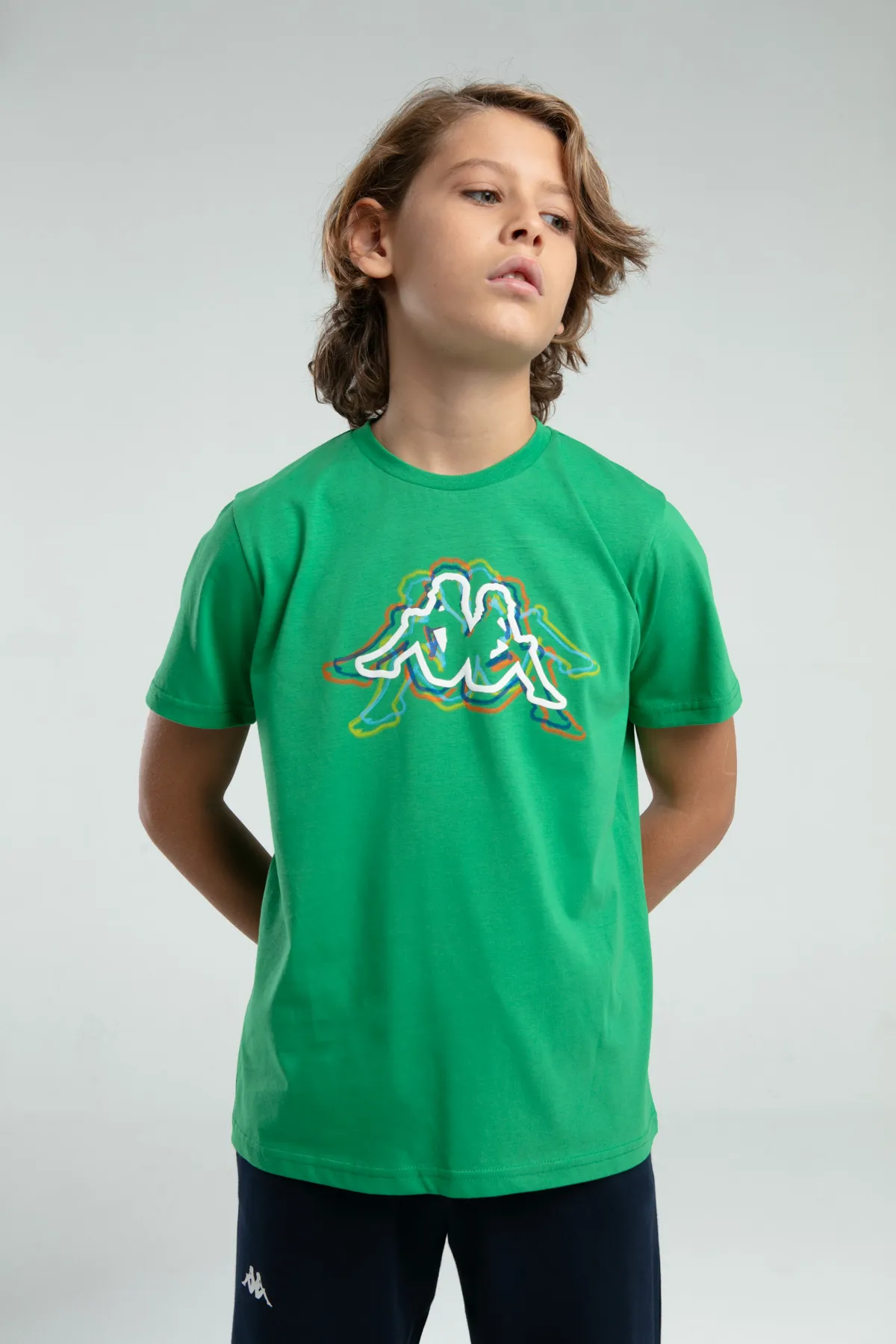 Yeşil Logo Jonathan Erkek Çocuk Yeşil Regular Fit Tişört