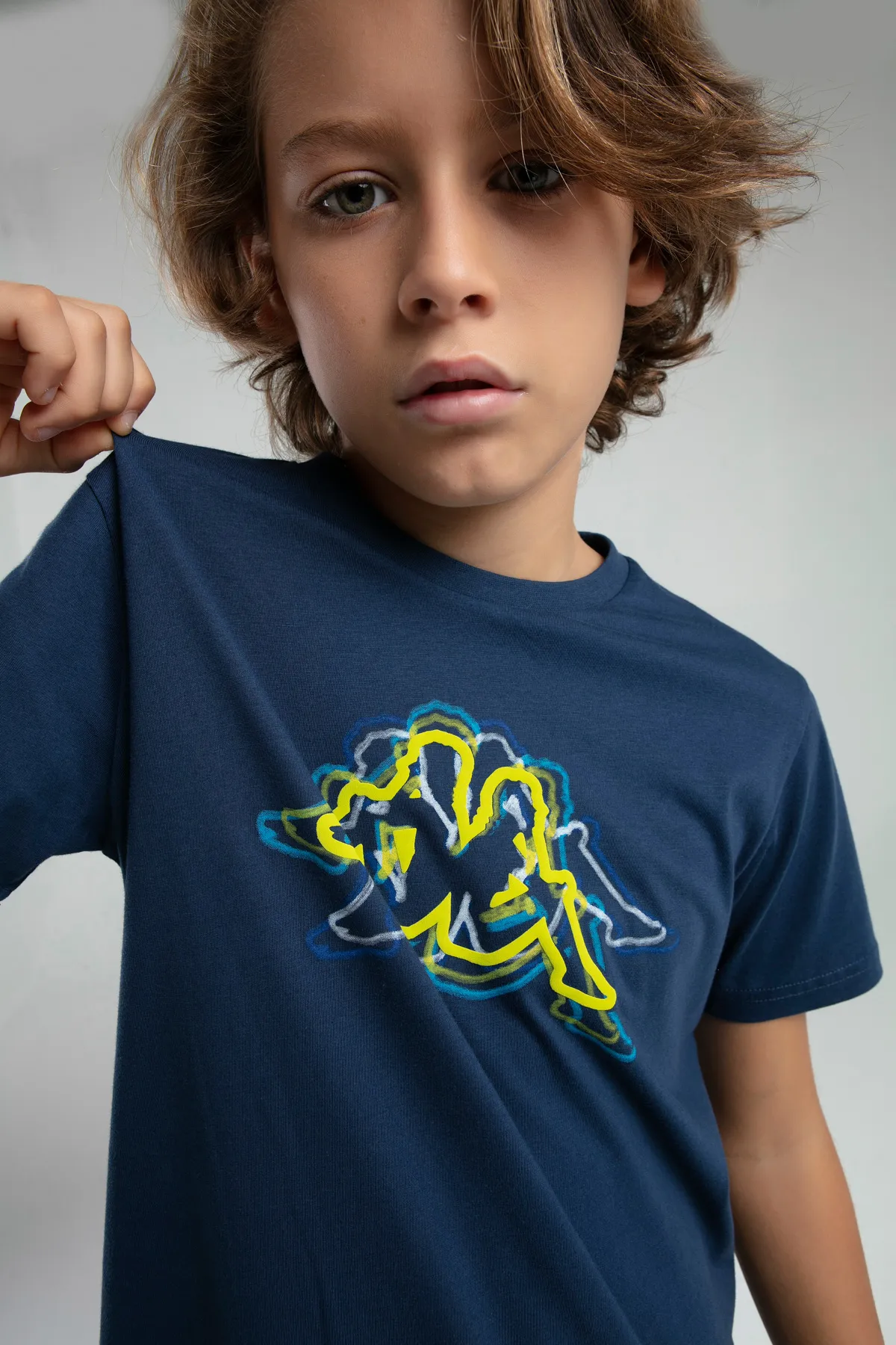 Mavi Logo Jonathan Erkek Çocuk Lacivert Regular Fit Tişört