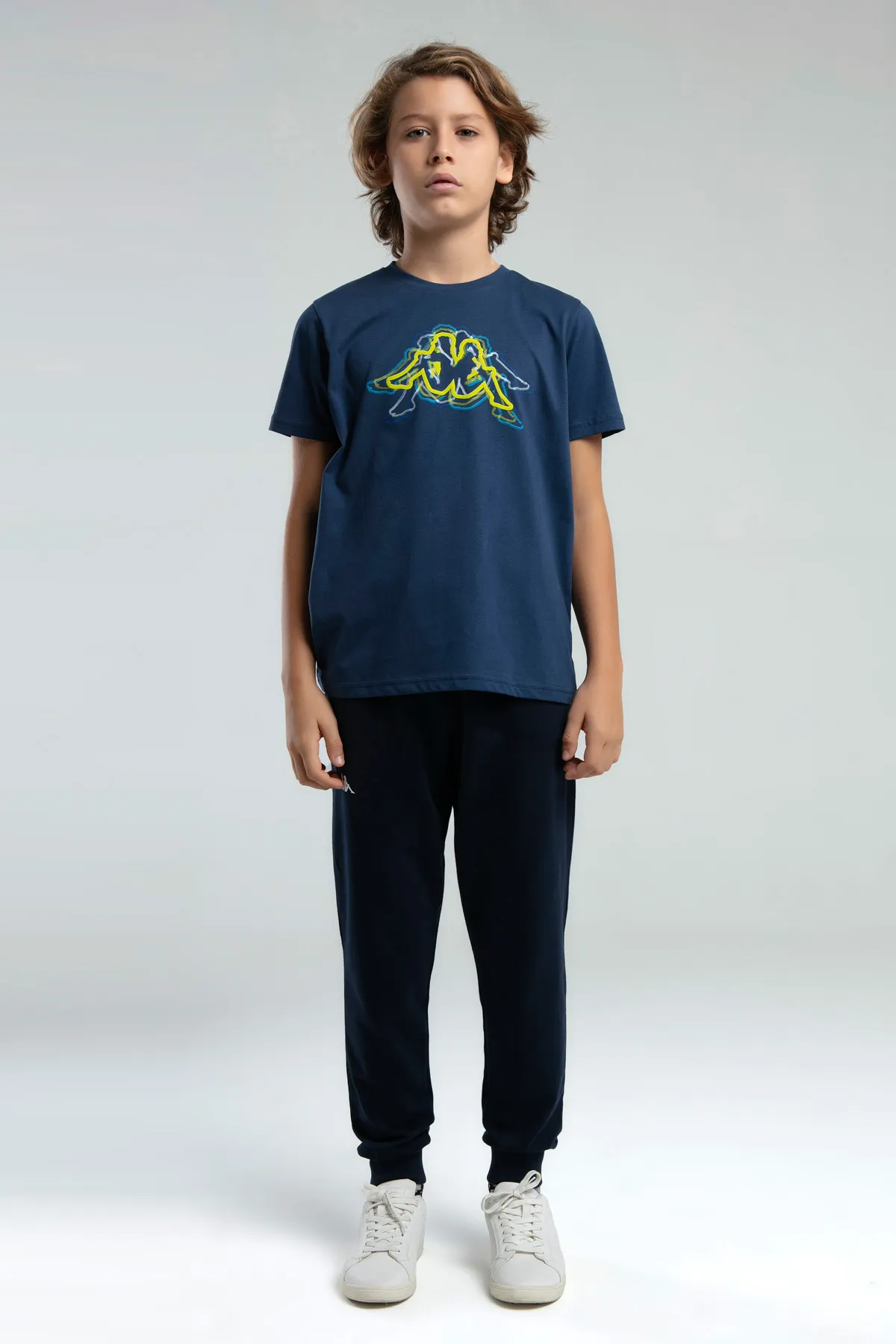 Mavi Logo Jonathan Erkek Çocuk Lacivert Regular Fit Tişört