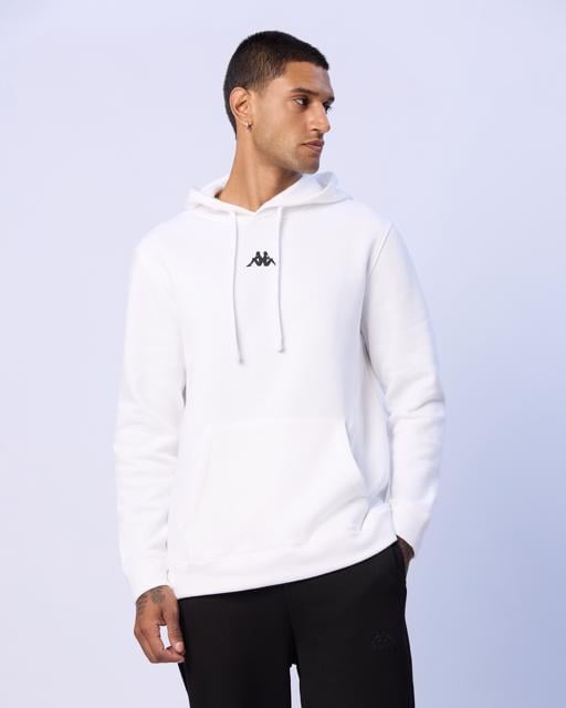 Beyaz Palmir Erkek Beyaz Regular Fit Hoodie - KAPPA® Türkiye