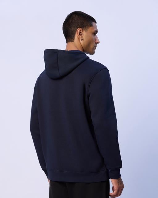 Siyah Palmir Erkek Antrasit Regular Fit Hoodie - KAPPA® Türkiye