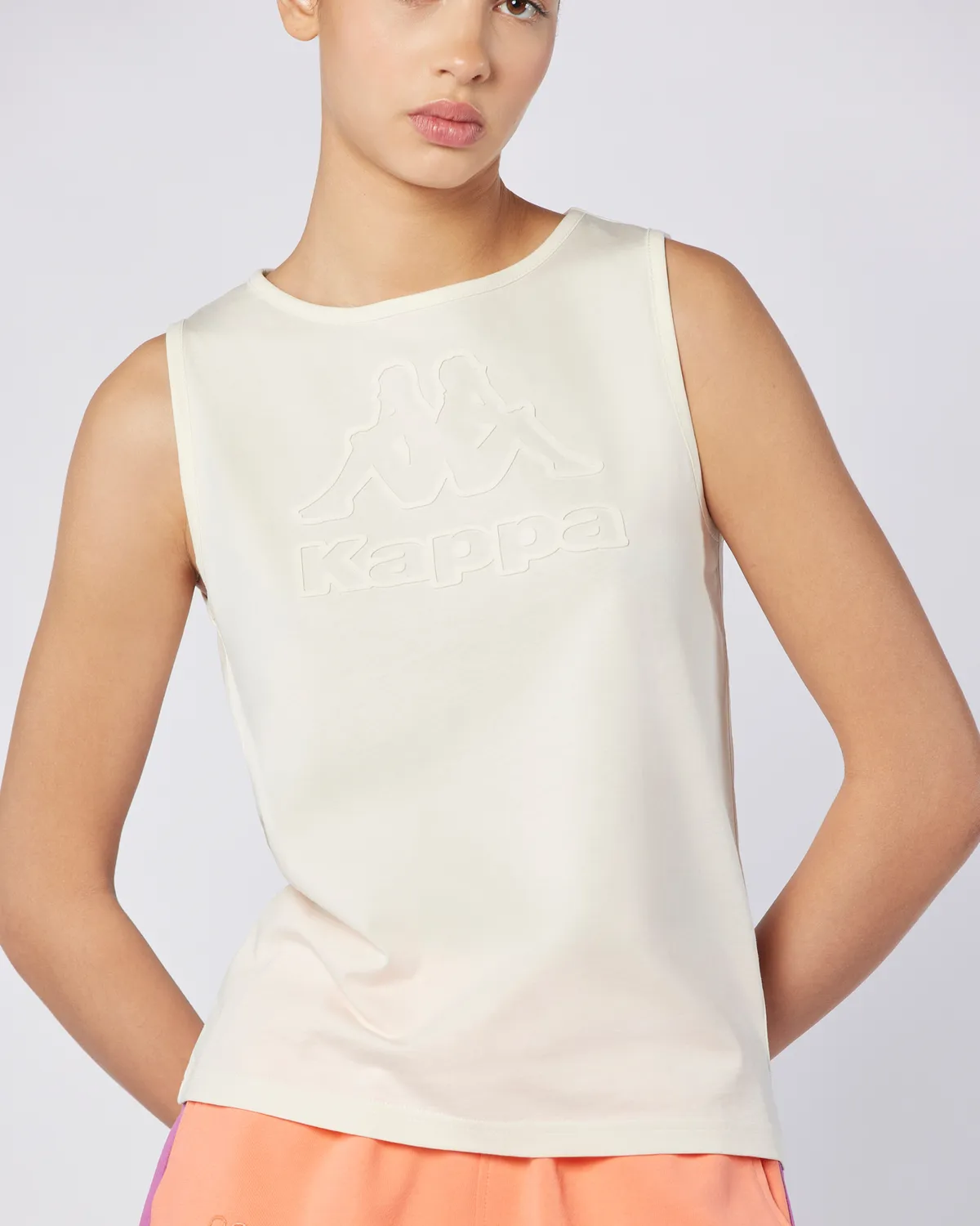 Beyaz Gria Tur Kadın Beyaz Regular Fit Atlet