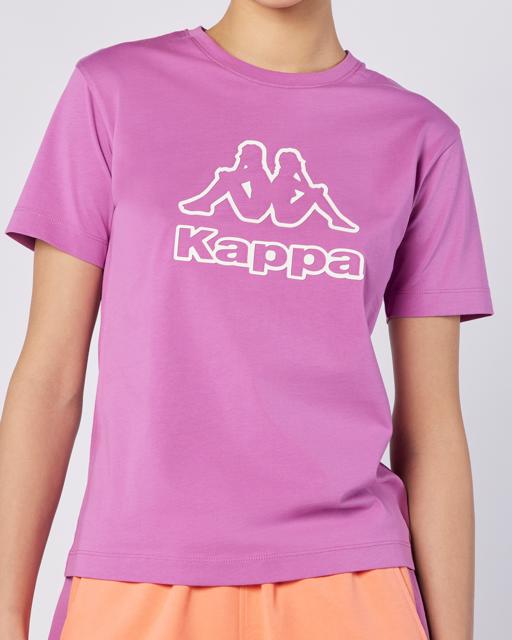 Mor Gioco Tur Kadın Lila Regular Fit Tişört - KAPPA® Türkiye