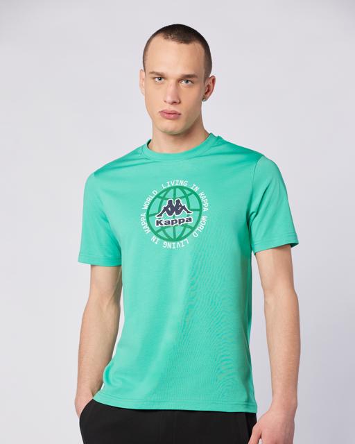 Yeşil Gunno Tur Erkek Yeşil Regular Fit Tişört - KAPPA® Türkiye