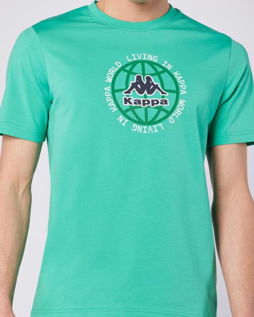Yeşil Gunno Tur Erkek Yeşil Regular Fit Tişört - KAPPA® Türkiye