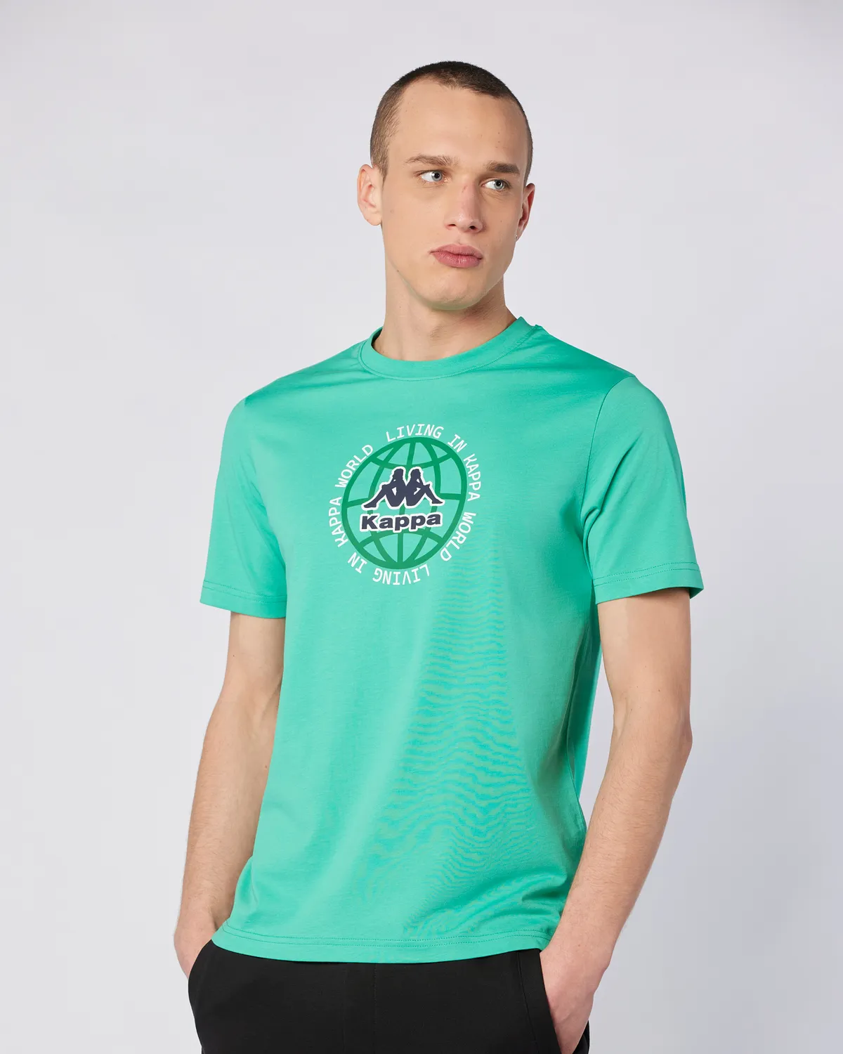 Yeşil Gunno Tur Erkek Yeşil Regular Fit Tişört