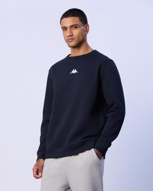 Siyah Piero Erkek Antrasit Regular Fit Sweatshirt - KAPPA® Türkiye