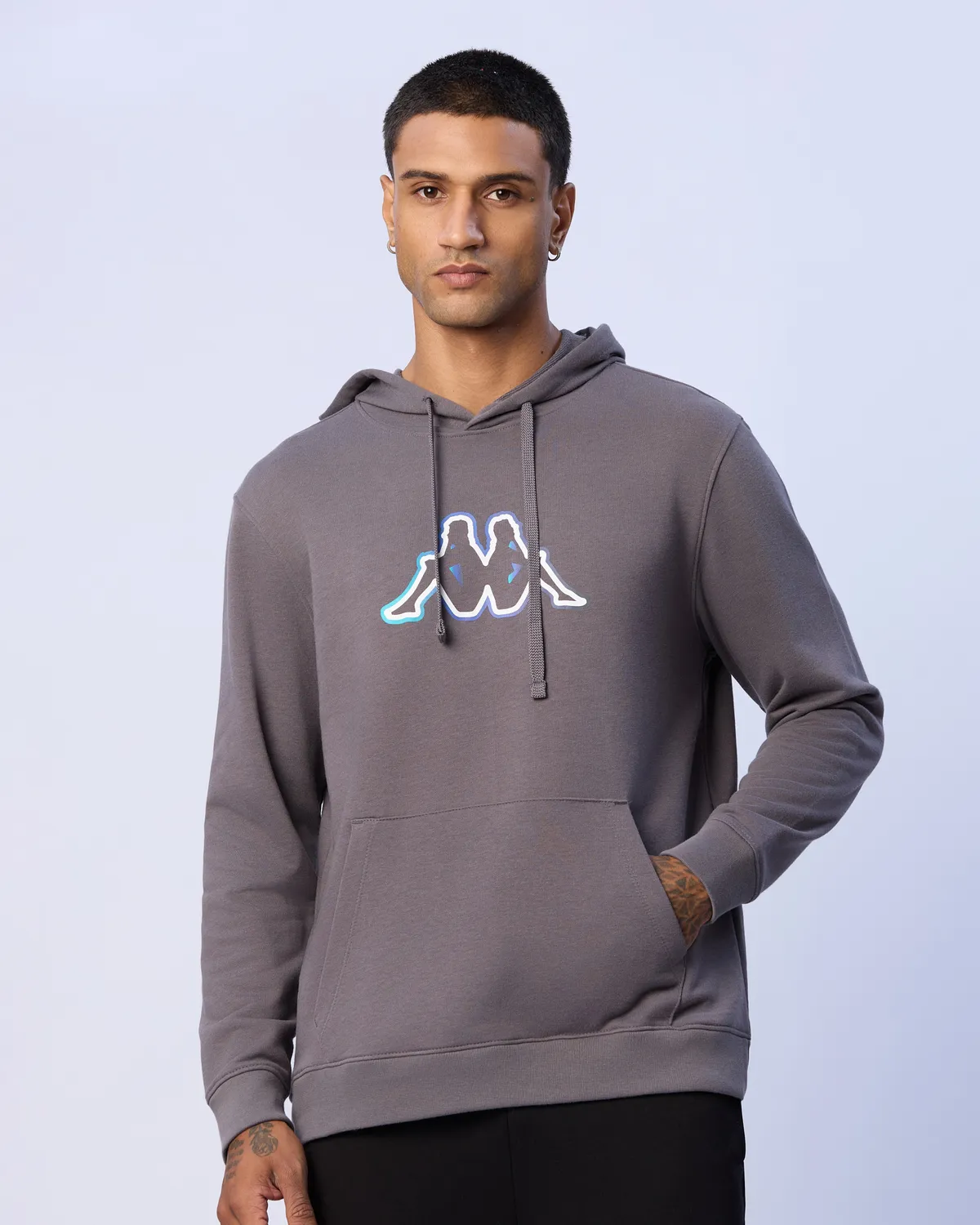 Gri Benjamin Erkek Gri Regular Fit Hoodie