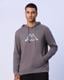 Gri-Benjamin Erkek Gri Regular Fit Hoodie