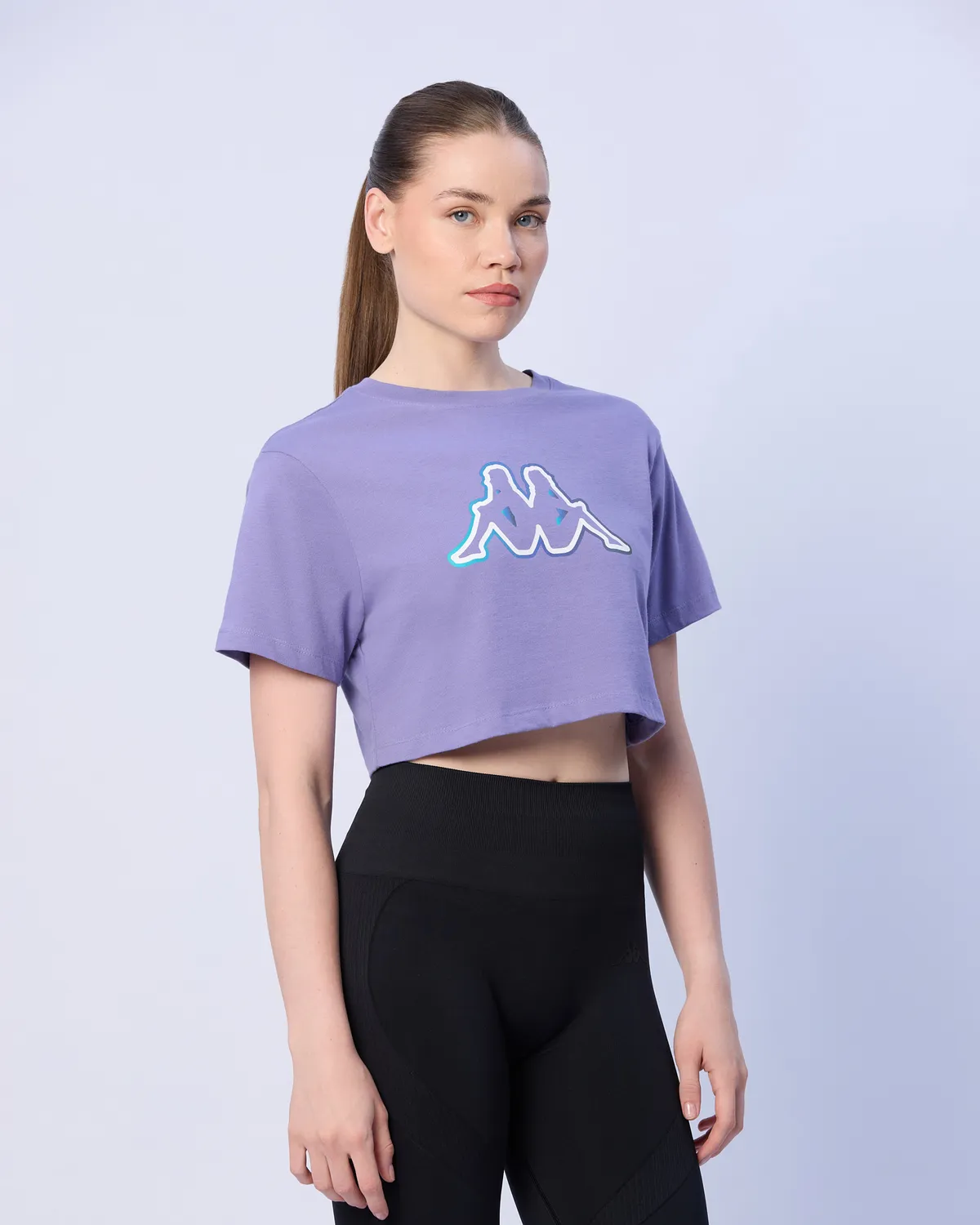 Mor Lily Kadın Lila Regular Fit Tişört